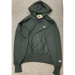NWT!! Women's Champion Reverse Weave Hoodie with‎ C Logo Black - Size XS